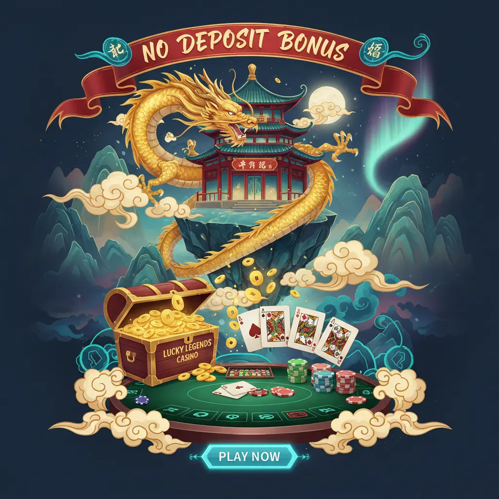 lucky legends casino no deposit bonus - online