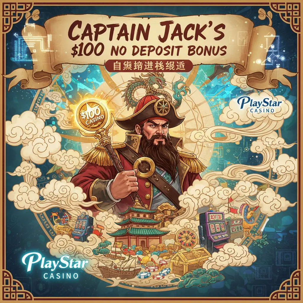 captain jack casino $100 no deposit bonus - PlayStar