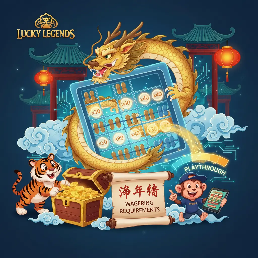lucky legends casino no deposit bonus - Requirements